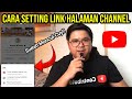 UPDATE Cara Menambahkan Link Di Halaman Channel Youtube Silahkan Di Setting