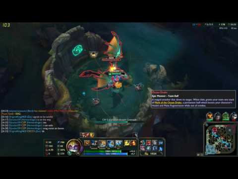 Heimerdinger outplays a Jarvan for the Drag Steal