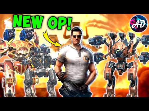 NEW OP SAM STONE Pilot Making The Energy Machine Guns UNSTOPPABLE - War Robots MK2 Gameplay WR