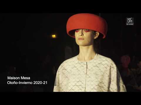 Maisón Mesa, nueva colección Otoño Invierno 2020/21 - Desfile MBFWM