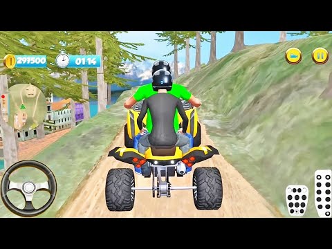 Racing ATV Mountain Bike Taxi Driving Game - Cycle Wala - Bike Game - Race Bike - Gadi Wala