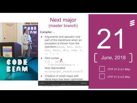 Raimo Niskanen - Update OTP Team - Code BEAM SF 2018