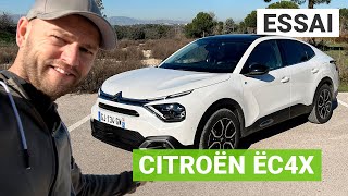 Essai Citroën ë-C4 X : habitabilité et confort au rendez-vous ?