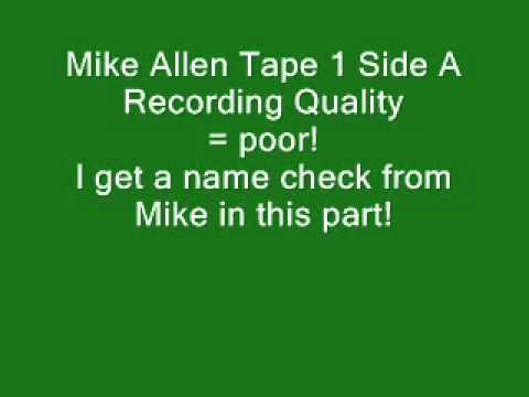 Mike Allen Capital Rap Show Tape 1 Side A_PT2.