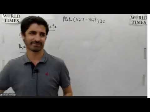 Political Science BY Sir Ali Naqvi Lec 2 Plato Aristotle