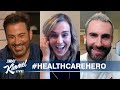 Jimmy Kimmel & Adam Levine Surprise Nurse from Connecticut