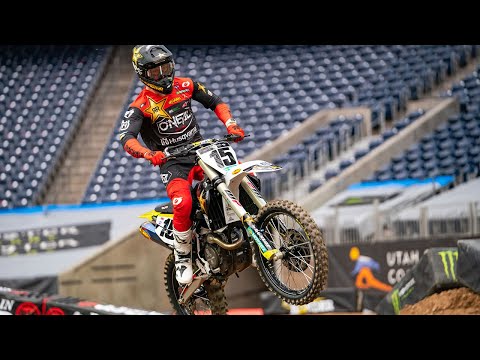 Houston One Supercross 450 Press Day RAW