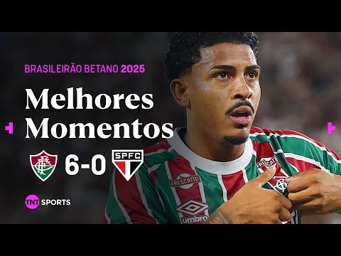 GOLEADA HISTÓRICA DO FLUMINENSE! FLUMINENSE 6X0 SÃO PAULO | MELHORES MOMENTOS | BRASILEIRÃO BETANO