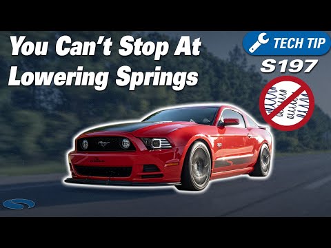Why You're Lowering Your S197 Mustang Wrong