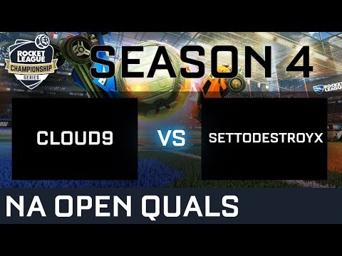 CLOUD9 vs SETTODESTROYX NA Open Qualifiers - RLCS S4