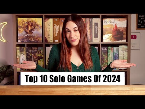 Die 10 besten SOLO-Brettspiele des Jahres 2024! | Meine 10 Lieblingsspiele, die ich im letzten Ja...