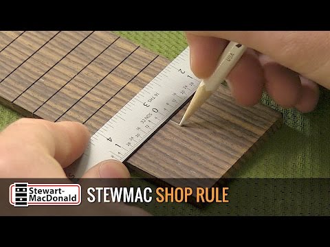 StewMac Shop Rule, Metric image 4