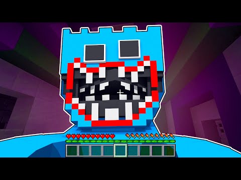 O HUGGY WUGGY ME ATACOU no MINECRAFT (poopy playtime) ✭ Guihh ✭