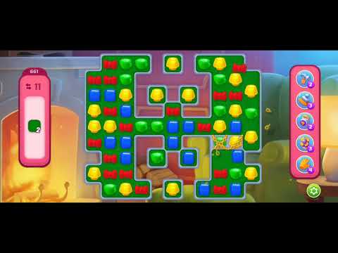 Homescapes super hard level 661 no booster use