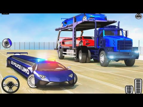US Police Limousine Transport 3D # Android Gameplay