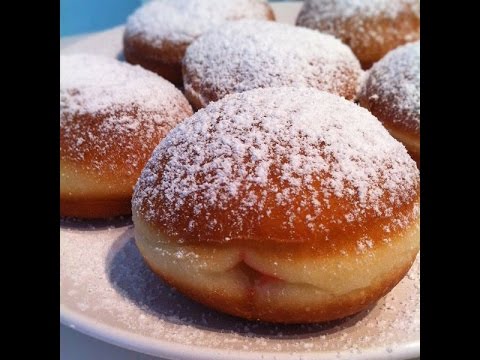 Make your own Berliners - Homemade Berliners, doughnuts, pancakes (recipe)