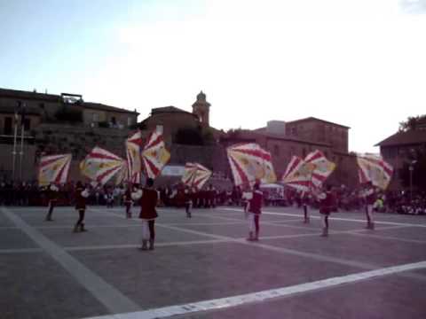 Sbandieratori Panzera Grande Squadra Citta' della Pieve (Umbria) 2011