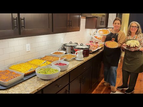Cooking a FULL Thanksgiving Dinner for 30+ People… From Scratch! Start to Finish!