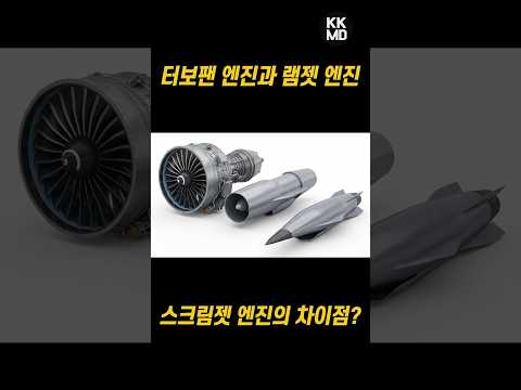 터보팬 엔진과 램젯, 스크림젯 엔진의 차이점?