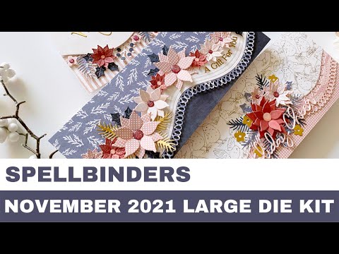 #100 Spellbinders November 2021 Large Die Kit - Card Inspirations