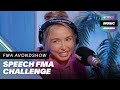 DJ WEF verzint haar FMA SPEECH met 4 RANDOM WOORDEN | FMA Avondshow 2021