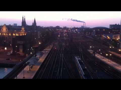 Amsterdam Central Station timelapse