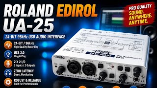 Video thumbnail for Roland Edirol UA 25 | Edirol UA 25 | Roland Edirol by Rockstar Music Store
