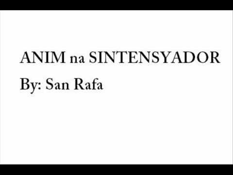SanRafa-anim na sintensyador