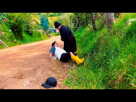 My mother-in-law punished me for drinking.