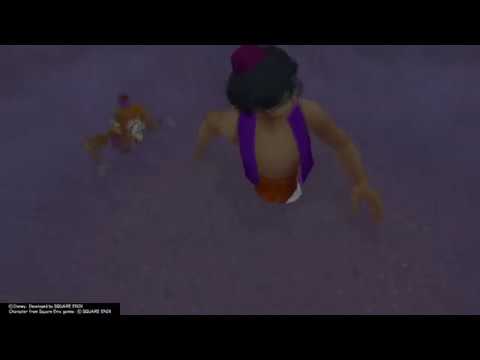 Kingdom Hearts Final Mix (PS4) Cutscene #56 Aladdin in Trouble