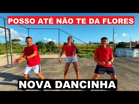 POSSO ATÉ NÃO TE DA FLORES - NOVA DANCINHA VIRAL DO MOMENTO - COREOGRAFIA