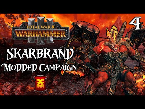 Annoying Neighbours - Skarbrand #4 Exiles of Khorne - Total War: Warhammer 3 Modded Campaign