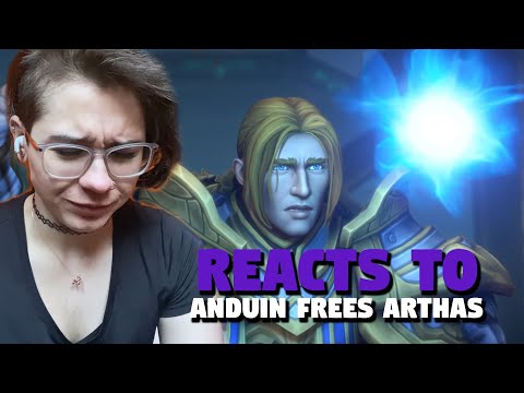 Mega Alliance Nerd Reacts To 9.2 Anduin Frees Arthas Cinematic