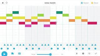 Chrome Music Lab Song Maker tutorial for primary