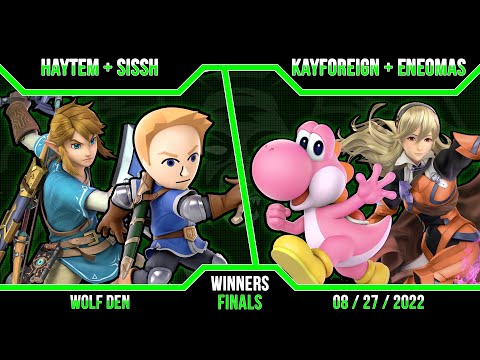 Smash South Wolf Den | Doubles - haytem & Sissh vs. KayForeign & Eneomas | Winners Finals