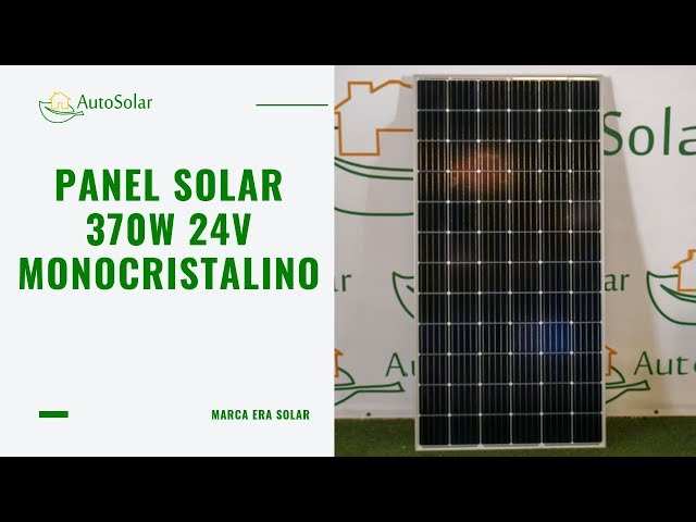 Panel Solar 370W 24V Monocristalino ERA