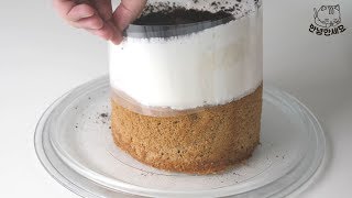 크림 와르르☁ 오레오 케이크 만들기 Oreo Cake Recipe | 한세 HANSE