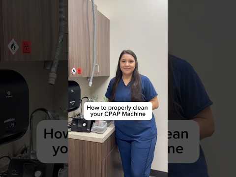 How to Properly Clean Your CPAP machine 😴With Sleep Lab Supervisor Rebecca Rodriguez