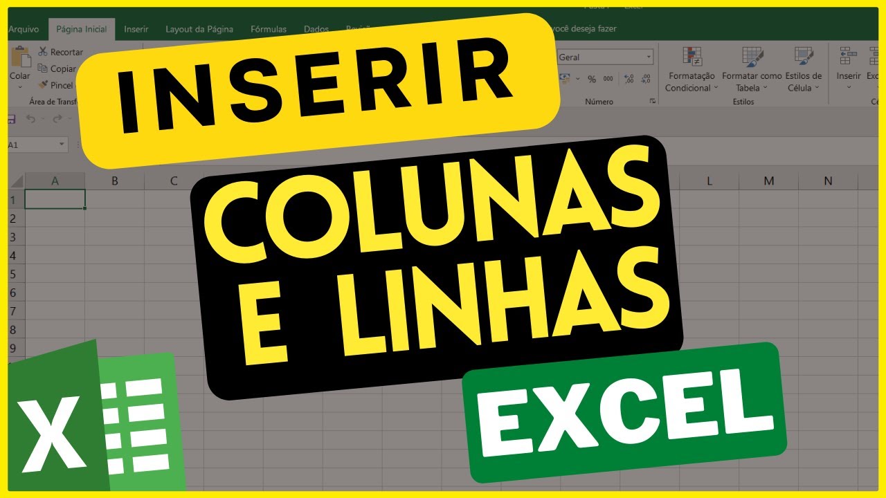 EXCEL BÁSICO: Como INSERIR COLUNAS E LINHAS NO EXCEL mantendo as fórmulas. Simples e Fácil! Confira✅