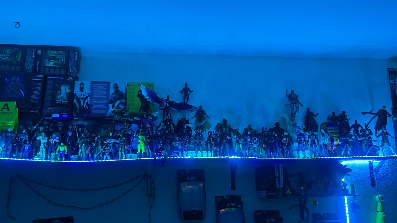 Stop Motion del 2022!!!! #marvellegends #stopmotionanimation #avengers 