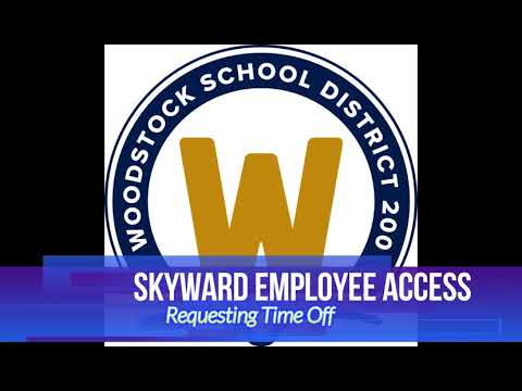Skyward Employee Requesting Time Off