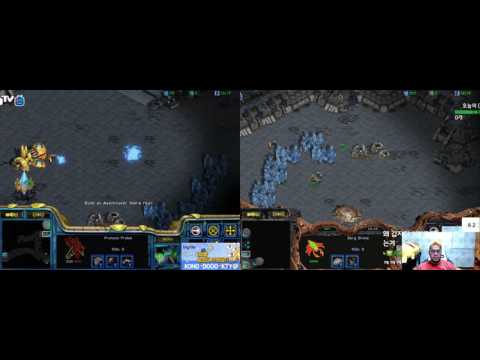 (4) Bisu vs Larva PvZ @ Circuit Breaker [2017-08-02]