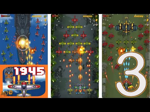 1945 - Airplane shooting games - Gameplay IOS & Android #3 - YouTube