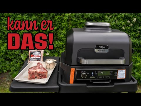 Schafft der Ninja Woodfire Pro XL ein Steak? Ninja Woodfire Pro XL vs. dry aged T-Bone Steak