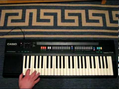 Vintage 1980's Casio CT-370 Casiotone 49-Key Synthesizer - WORKS! image 9