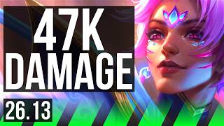 NIDALEE vs NASUS (JGL) | 47K damage | KR Master | 26.13