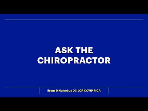 Ask the Chiropractor  Quick Answers to Common Questions