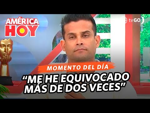 America Today: Christian Dominguez confirmed that he had more romances (TODAY)