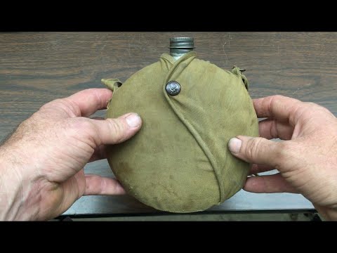 1942 -1945 Boy Scouts of America Canteen.