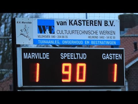Foto videoverslag Marvilde 1 - Brabantia 1